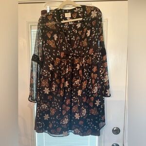 Knox Rose Floral Long Sleeve Dress